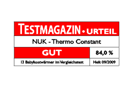 [Translate to czech:] Germany 2009: Good – NUK Baby Food Warmer Thermo Constant