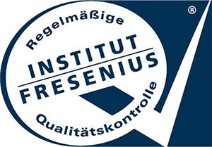 [Translate to czech:] Logo of the independent German Fresenius Institute