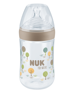 NUK for Nature kojenecká láhev s kontrolou teploty 150 ml